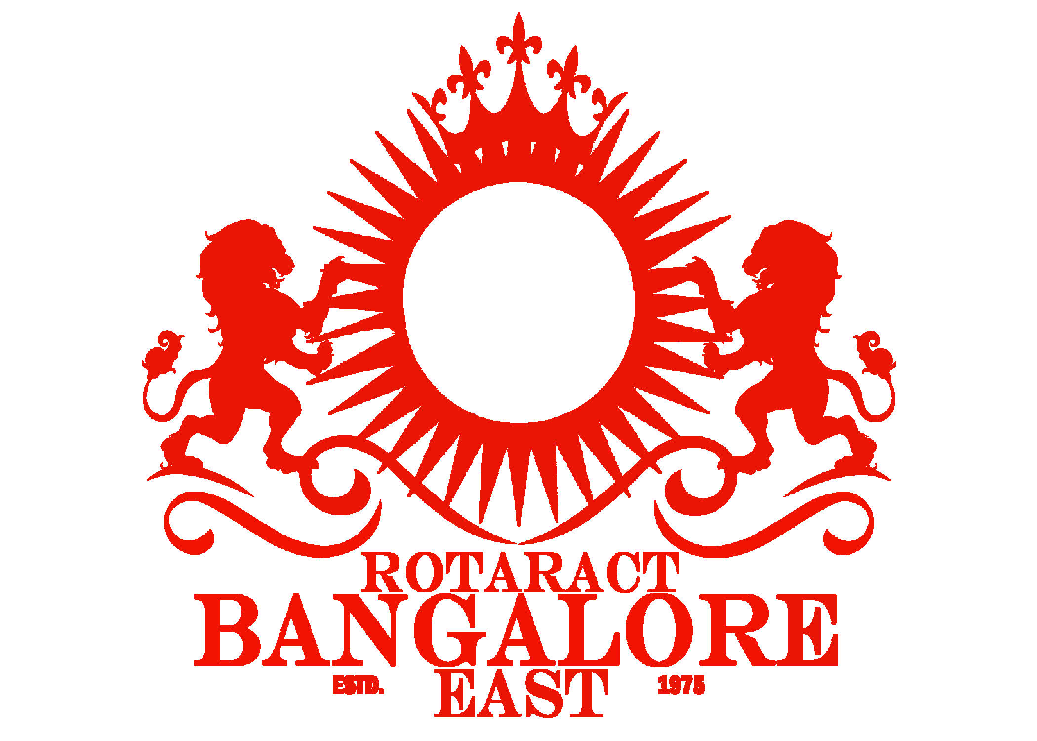 Rotaract Bangalore East Logo - Red